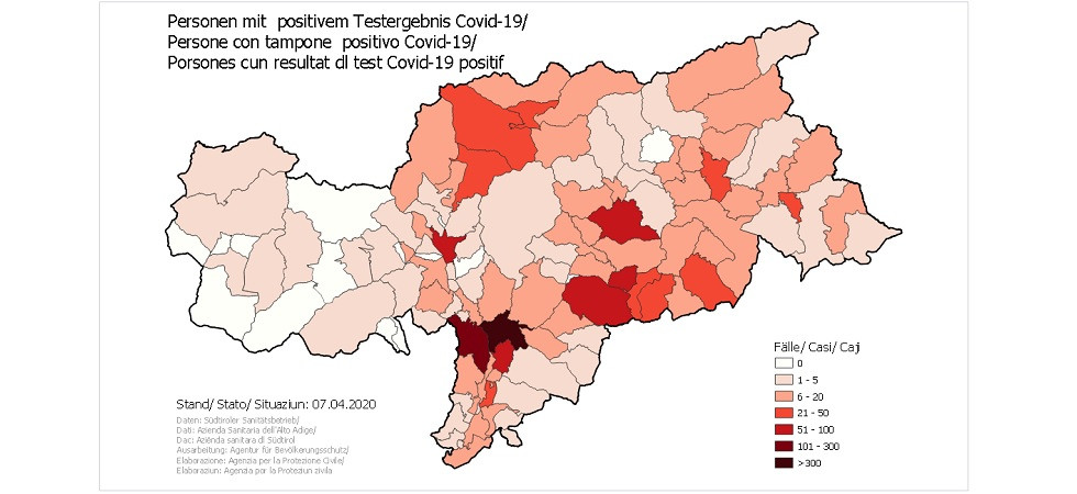 Coronavirus in Alto Adige, altri 8 morti e il contagio cresce ancora a Bolzano e Laives